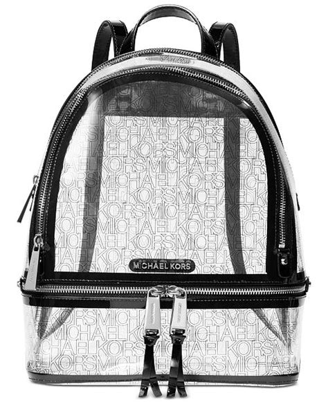 michael kors quilted backpack purse|michael kors clear backpack.